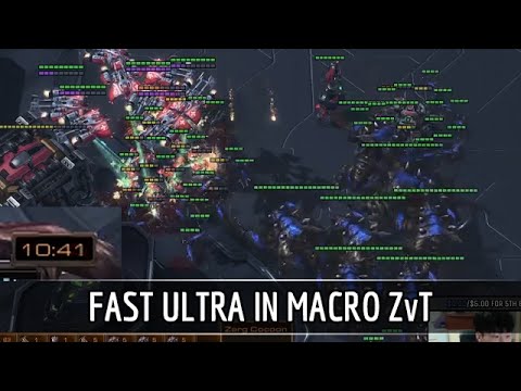 StarCraft 2: Fast Ultralisk in macro ZvT