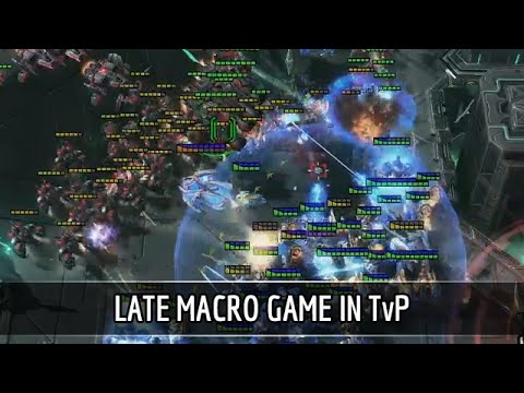 StarCraft 2: Late macro game in TvP