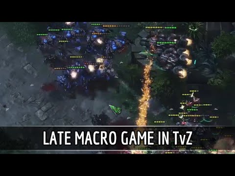 StarCraft 2: Late macro game in TvZ