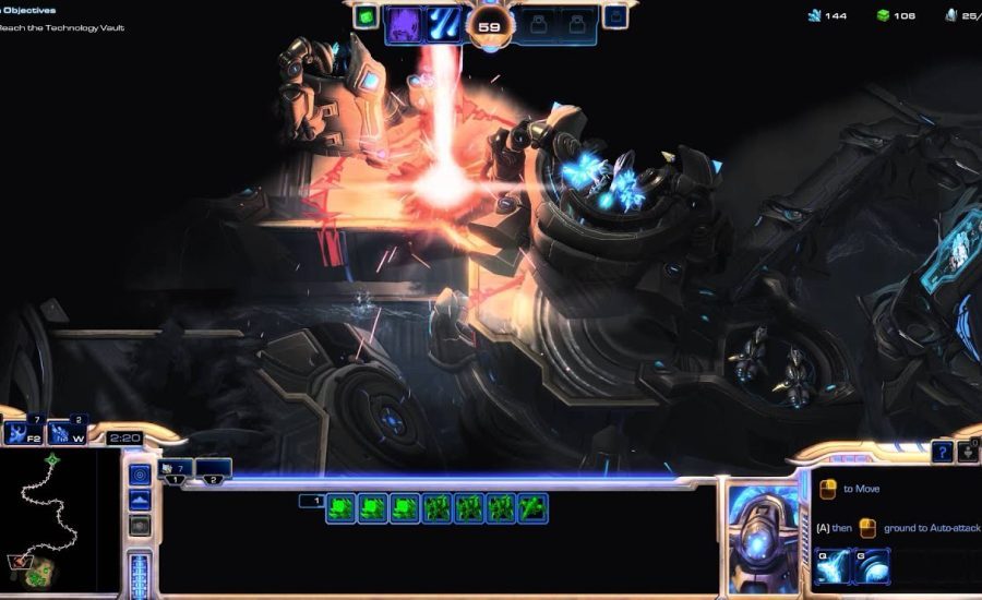 StarCraft 2 Legacy of The Void gameplay, part 1