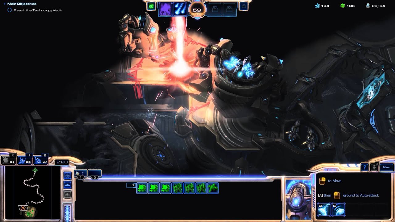 StarCraft 2 Legacy of The Void gameplay, part 1