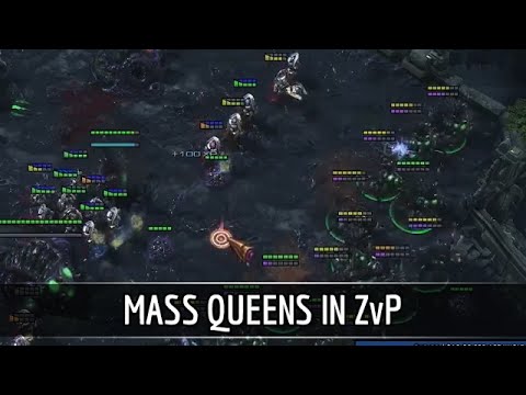 StarCraft 2: Mass Queens in ZvP