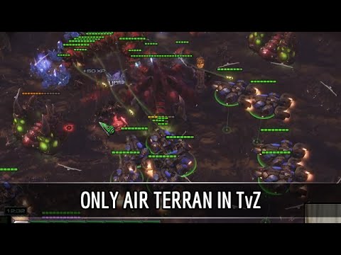 StarCraft 2: Only air Terran in TvZ