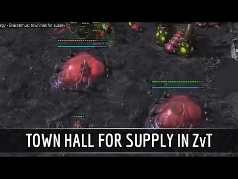 StarCraft 2: Town hall for supply in ZvT