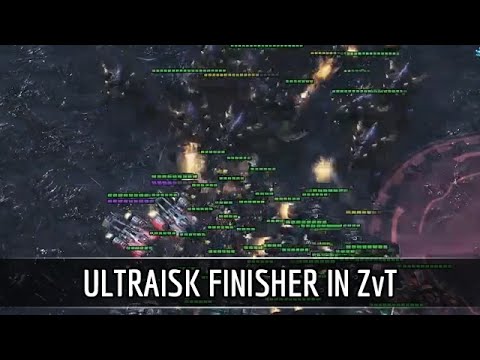 StarCraft 2: Ultralisk finisher in ZvT