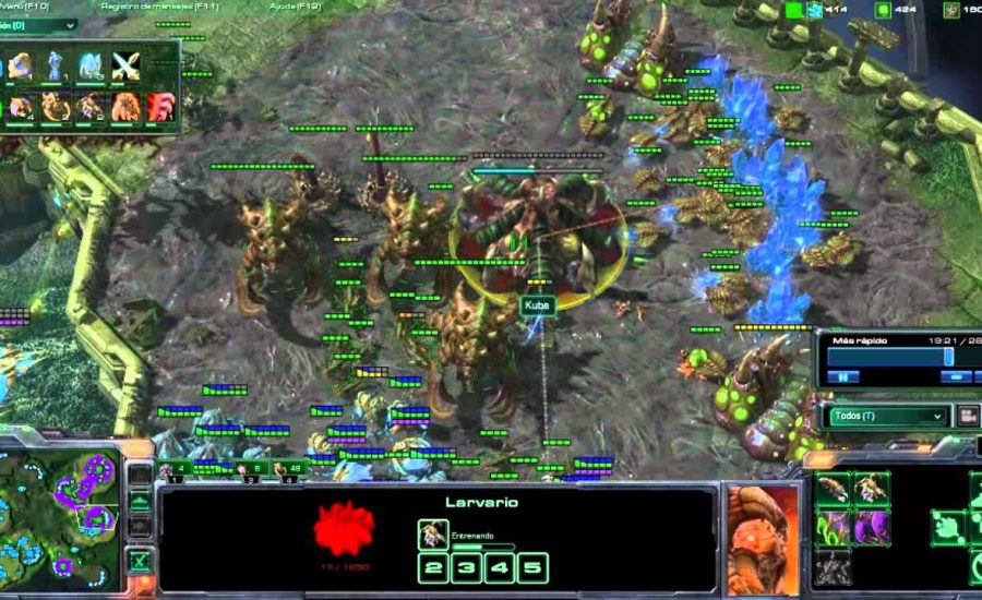 StarCraft 2: aTnSocke [Protoss] vs Kuba [Zerg]