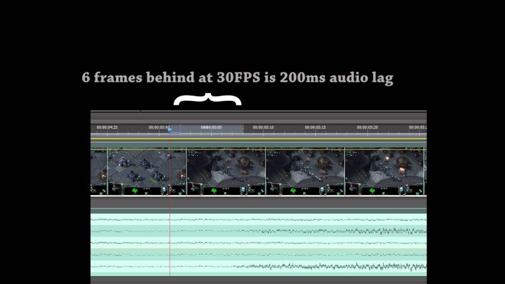 StarCraft 2 audio lag