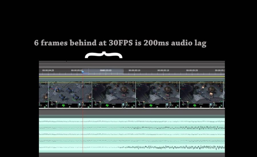 StarCraft 2 audio lag