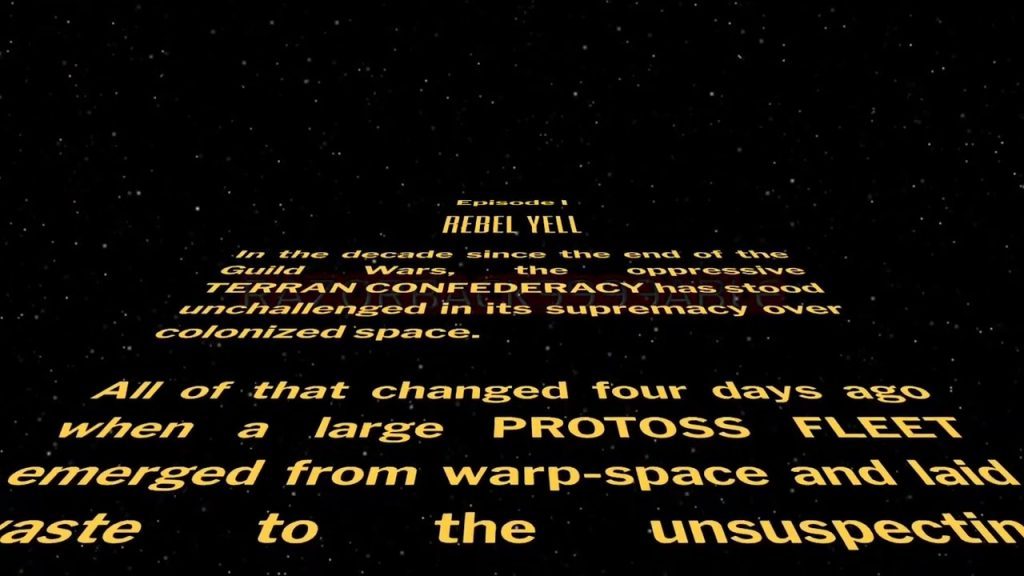 StarCraft - Episode I - Opening Crawl