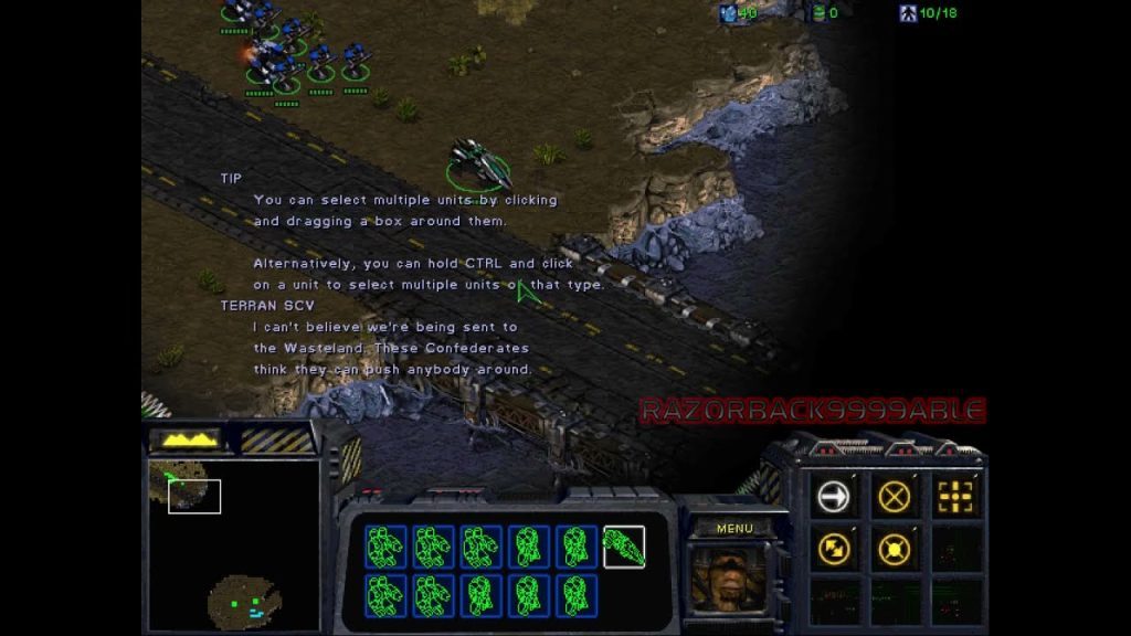 StarCraft - Terran Mission 1: Wasteland, but it's Aldaris