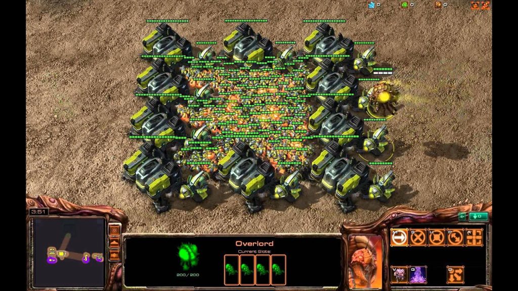 Starcraft 2 - 1.3 to 1.4 Baneling Drop changes