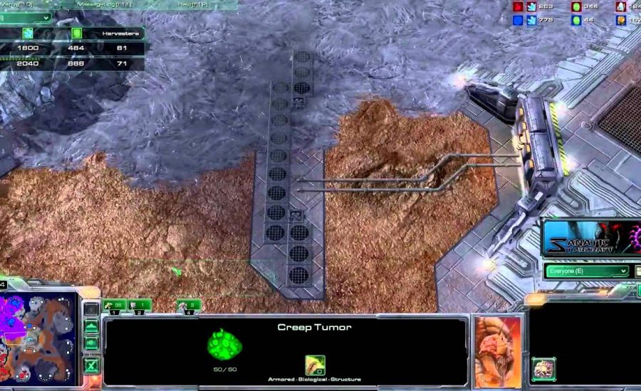 Starcraft 2 [HD] Sanatic vs. PuCK