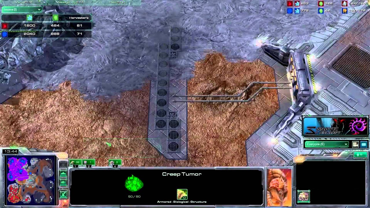 Starcraft 2 [HD] Sanatic vs. PuCK