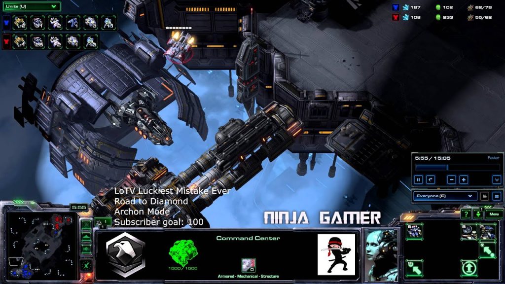 Starcraft 2 Legacy of the Void HD Ultra   Luckiest Mistake Ever! Terran vs Terran Archon Mode