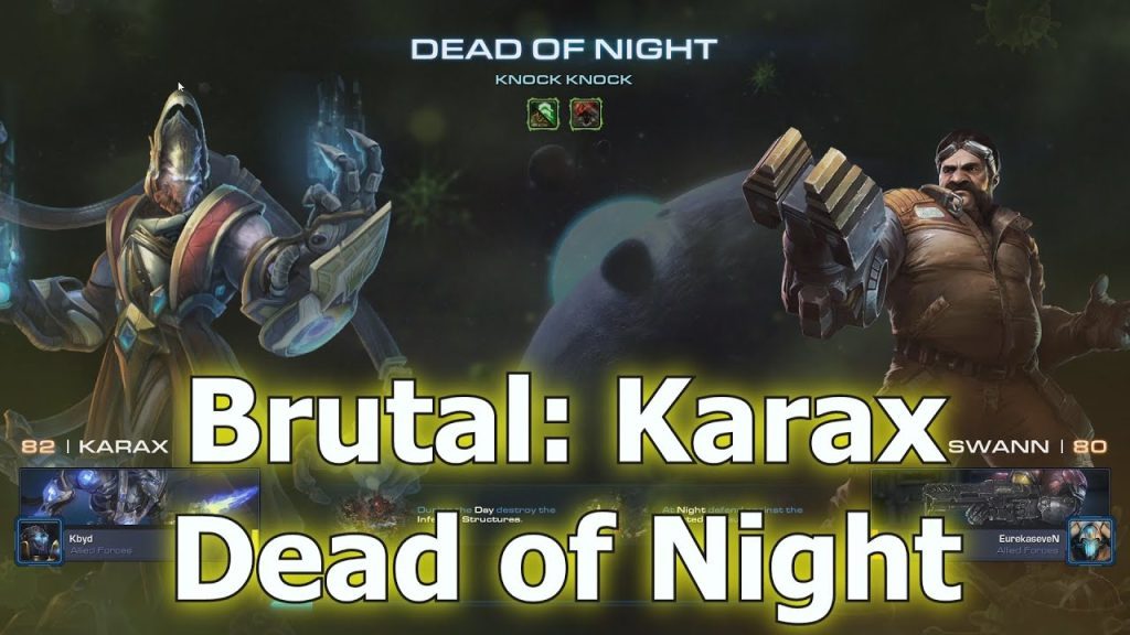 Starcraft 2 Mutation BRUTAL: Protoss Karax em Dead of Night
