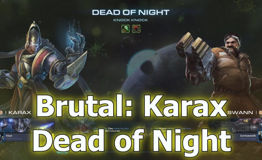 Starcraft 2 Mutation BRUTAL: Protoss Karax em Dead of Night