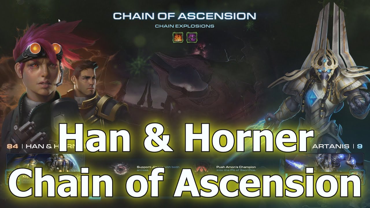 Starcraft 2 Mutation: Terran Han & Horner em Chain of Ascension