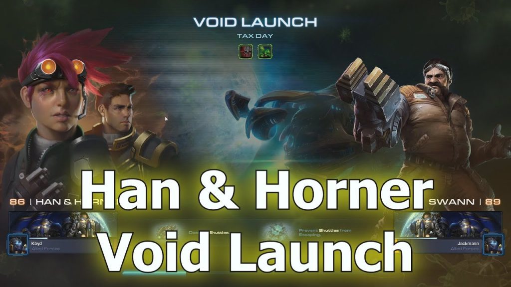 Starcraft 2 Mutation: Terran Han & Horner em Void Launch