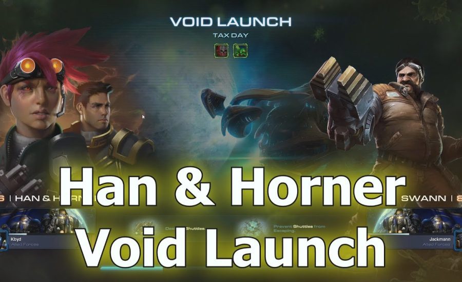 Starcraft 2 Mutation: Terran Han & Horner em Void Launch