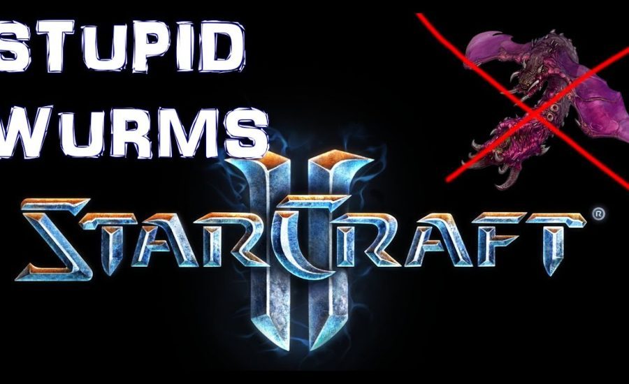 Starcraft 2 // WHAT IS THAT WORM THING?!?!?!?!?