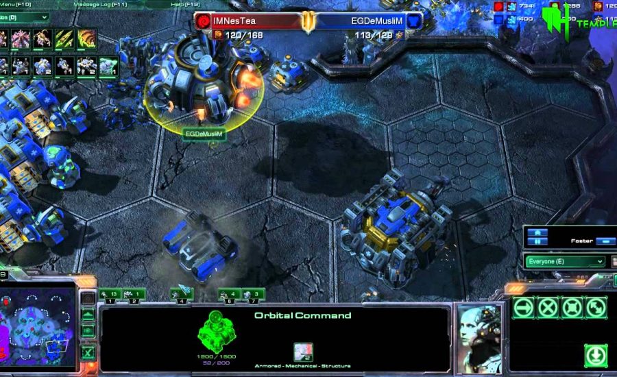 Starcraft Commentary #134 - IMNesTea vs. EGDeMuslim