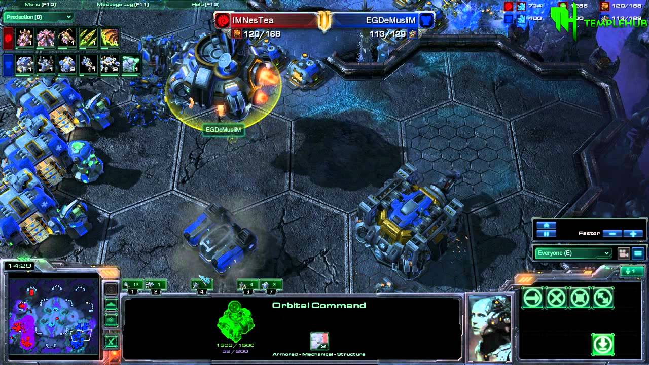 Starcraft Commentary #134 - IMNesTea vs. EGDeMuslim