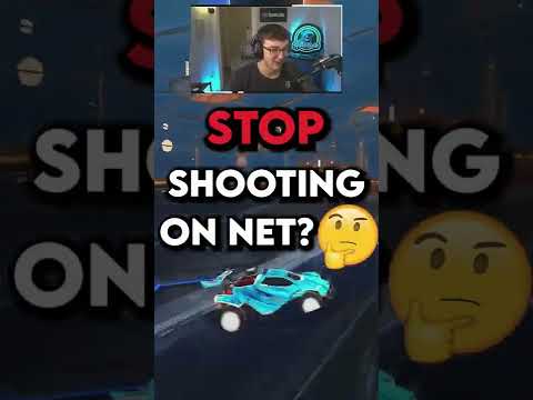 Stop Shooting ON NET?...ROCKET LEAGUE
