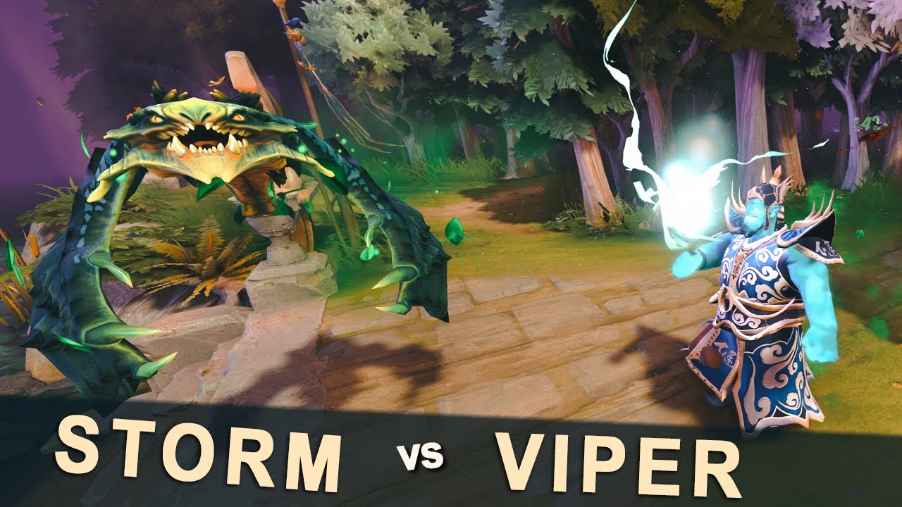 Storm Spirit vs Viper - Legend II Coaching Session | Dota 2 Guide