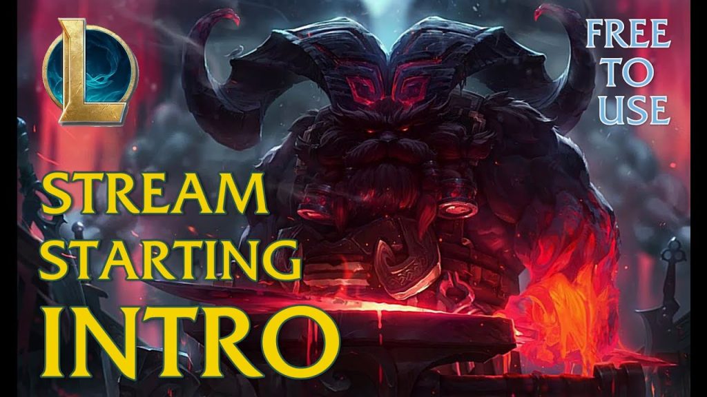 Stream Starting Intro - League of Legends | FREE TO USE