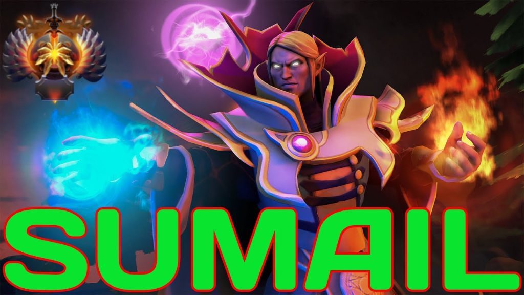 SumaiL Quas Wex Invoker - AVG MMR 7535 - Dota 2 Full Game Pro Player Perspective