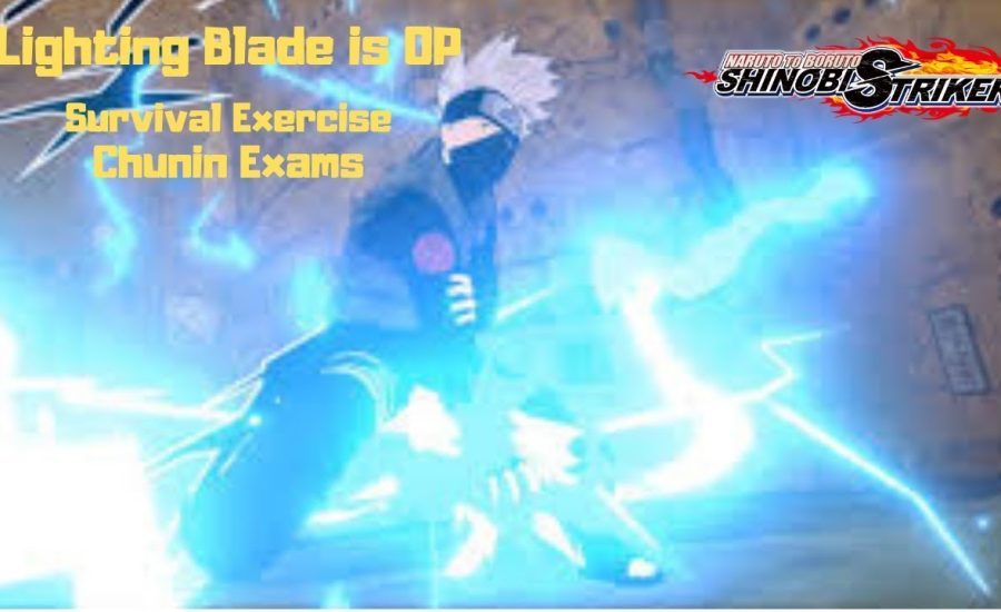 Survial Exercise Is Fun | Naruto to Boruto Shinobi Strikers