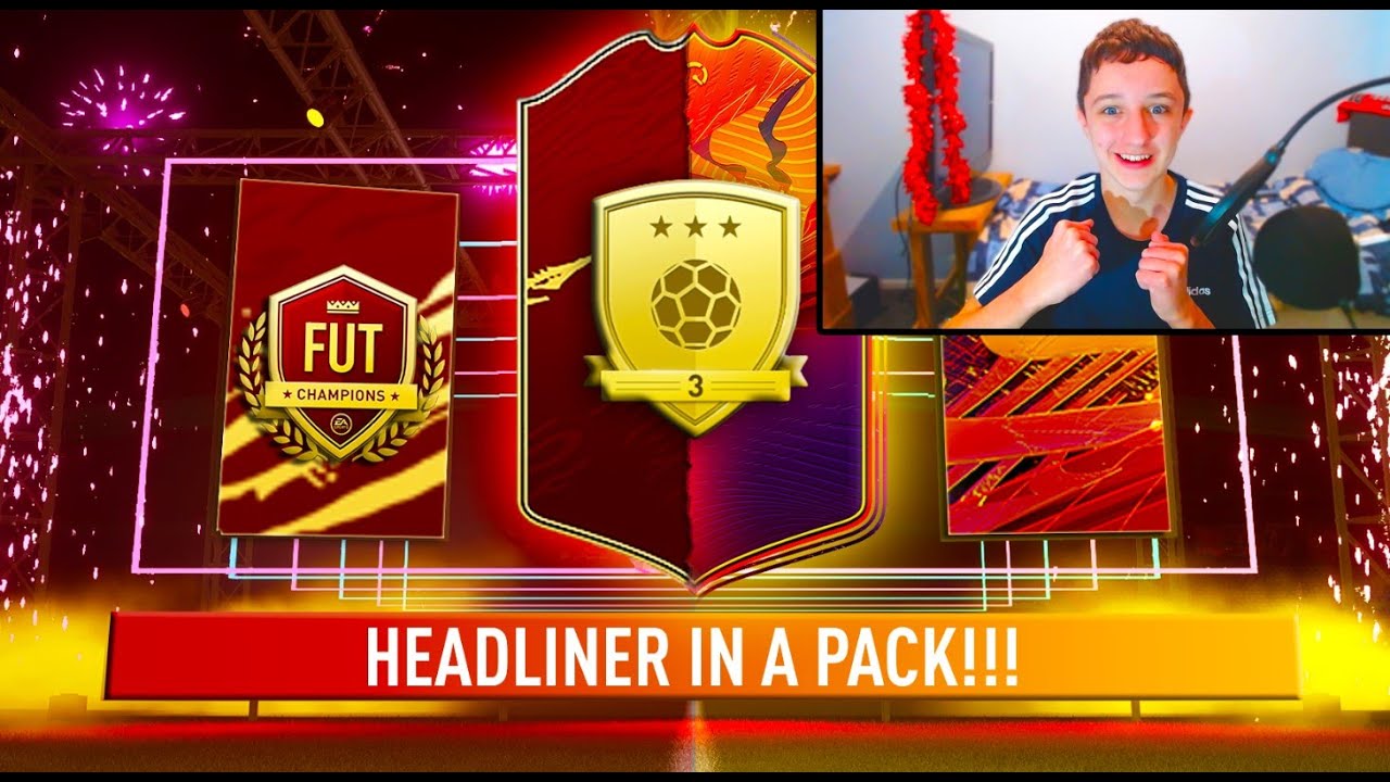 TASTY HEADLINER PACKED!!! OPENING MY GOLD 3 FUT CHAMPIONS REWARDS! | FIFA 21