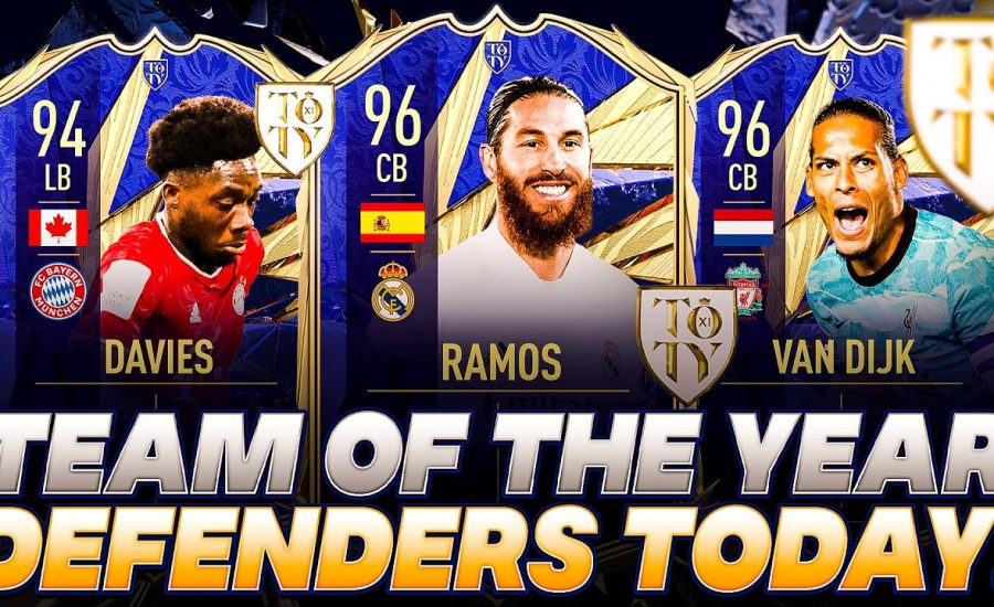 TEAM OF THE YEAR DEFENDERS TODAY! 12TH MAN & MARKET IMPACT OF UPGRADES! FIFA 21 Ultimate Team