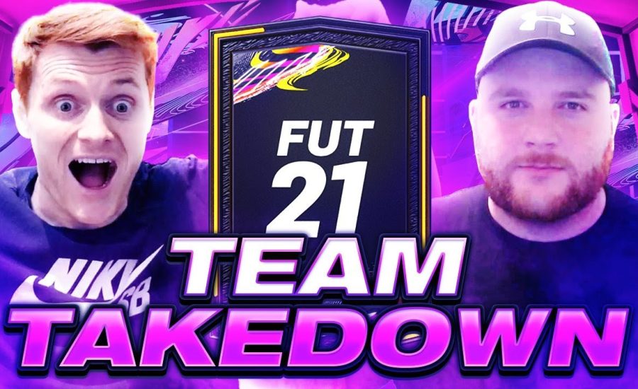 TEAM TAKEDOWN FUT CHAMPS SPECIAL vs @CapgunTom FIFA21 ULTMATE TEAM