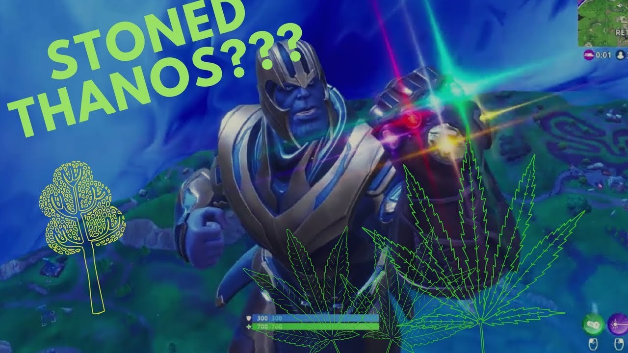 THANOS GOT STONED IN FORTNITE? | Fortnite | Fortnite Mobile