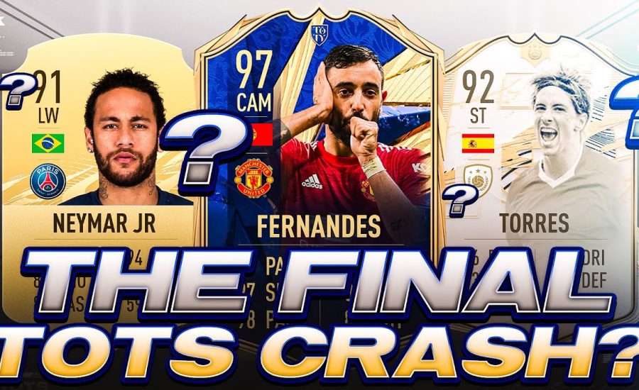 THE FINAL TOTS MARKET CRASH? IS IT BUY TIME SOON? FIFA 21 Ultimate Team