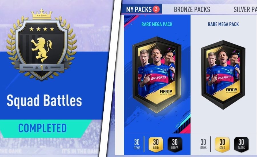 THE FIRST SQUAD BATTLE REWARDS! FIFA 19 ULTIMATE TEAM