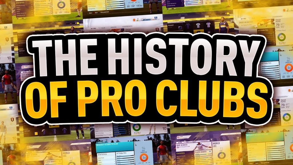 THE HISTORY OF PRO CLUBS | FIFA 09 - FIFA 19