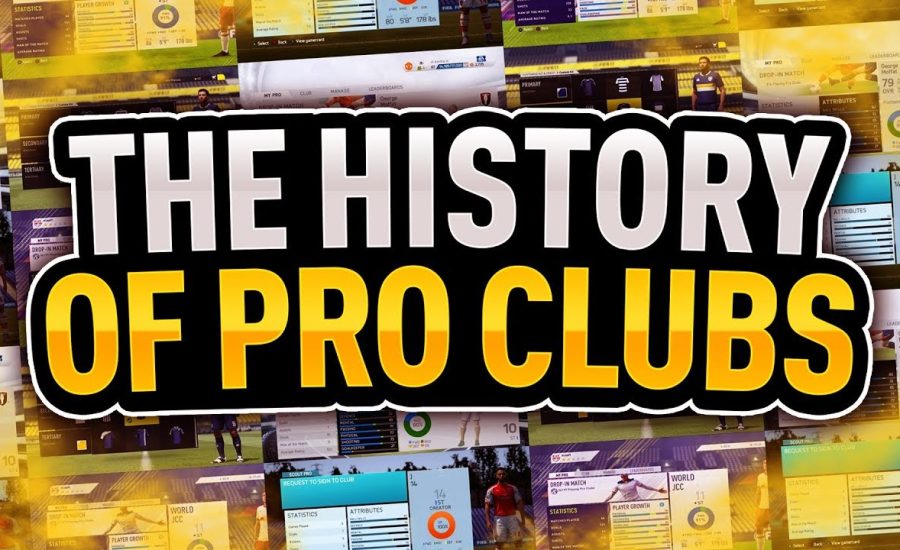 THE HISTORY OF PRO CLUBS | FIFA 09 - FIFA 19