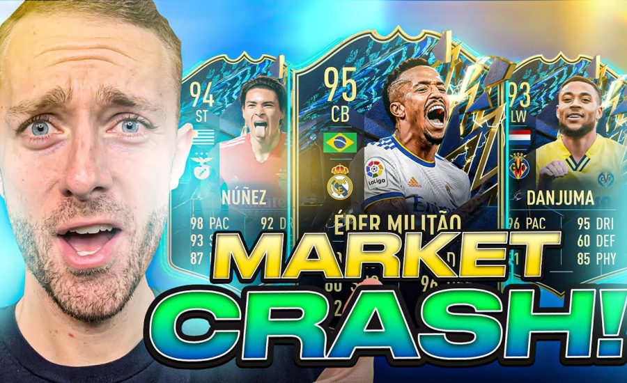 THE MARKET IS CRASHING AGAIN! HUGE PRICE DROPS AS LA LIGA TOTS IS CHEAP! FIFA 22 Ultimate Team