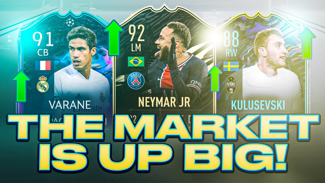 THE MARKET IS UP BIG! TRADING RIGHT NOW IS INSANE AND FODDER IS CRASHING! FIFA 21 Ultimate Team