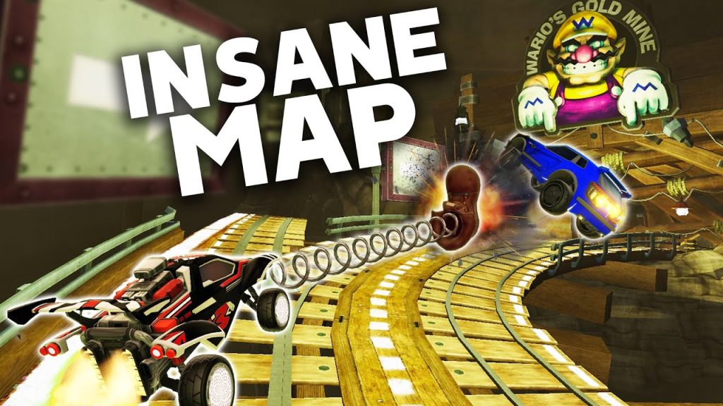 THE MOST INSANE DETAILED ROCKET LEAGUE RACE MAP IS HERE