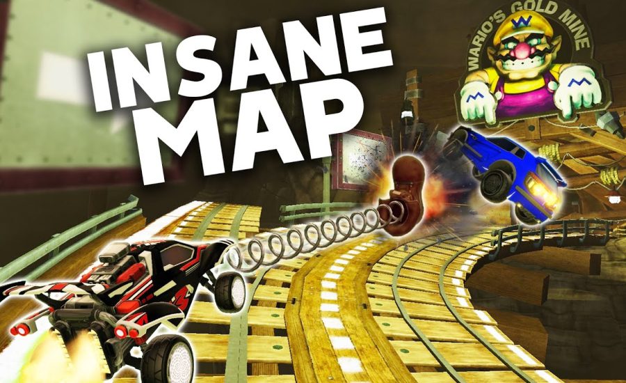THE MOST INSANE DETAILED ROCKET LEAGUE RACE MAP IS HERE
