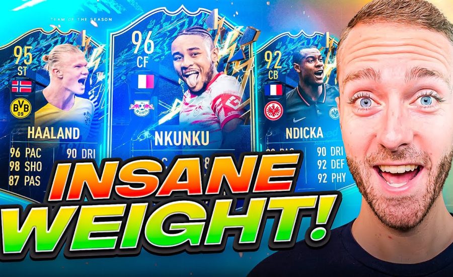 THE MOST INSANE TOTS PACK WEIGHT EVER? BUNDESLIGA TOTS MARKET! FIFA 22 Ultimate Team