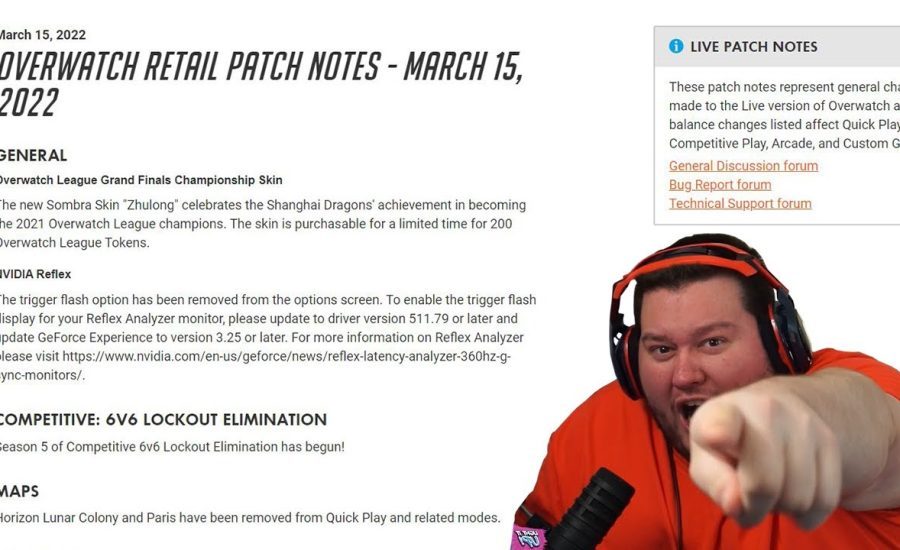 THE PATCH NOTES WE'VE ALL BEEN WAITING FOR