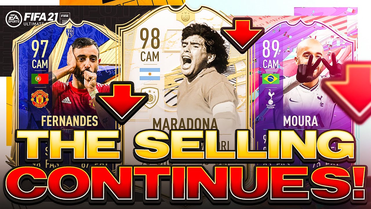 THE SELLING CONTINUES! FUT PLAYER DAYS ENDING & MARKET CRASHING! FIFA 21 Ultimate Team