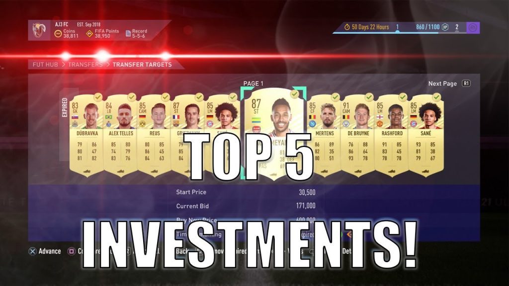 THE TOP 5 CARDS TO INVEST IN ON FIFA 21!! MAKE UP TO 20K PER CARD! INSANE INVESTMENTS!