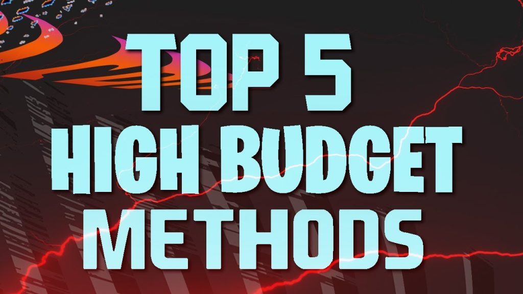 THE TOP 5 HIGH BUDGET FIFA 21 TRADING METHODS! MAKE 20K A CARD! INSANE 100K AN HOUR FILTERS!