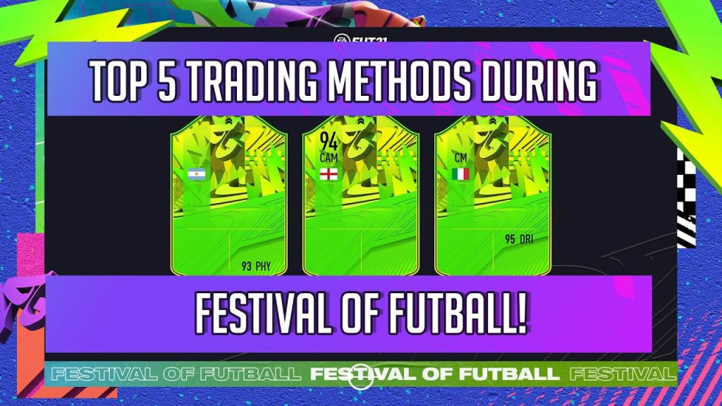 THE TOP 5 TRADING METHODS FOR THE FESTIVAL OF FUTBALL ON FIFA 21!! MAKE 100K AN HOUR FAST & EASY!