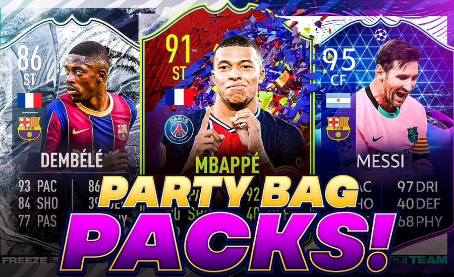 THESE PACKS ARE A SCAM! PARTY BAG SBC PACK OPENING! FIFA 21 Ultimate Team